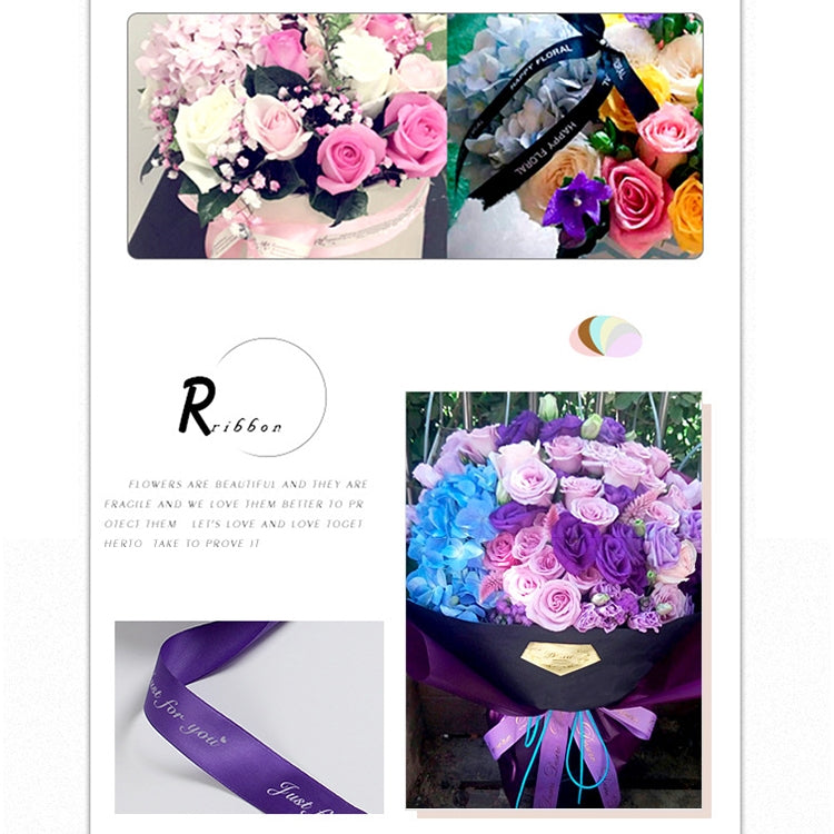 English Letter Packaging Ribbon, Length: 42m, English Letter