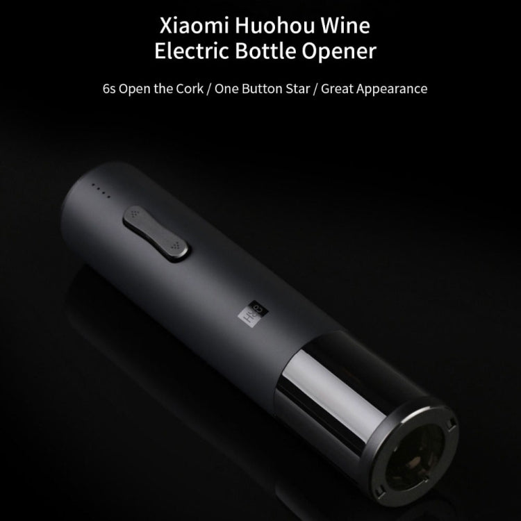 Original Xiaomi Youpin Huohou Automatic Wine Bottle Kit Electric Corkscrew With Foil Cutter, Corkscrew