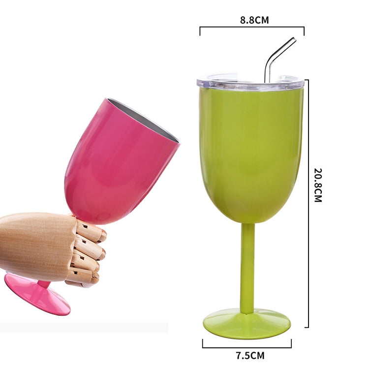 Nouvelle tasse à vide en acier inoxydable tendance pour vin rouge, cocktail, cadeau créatif