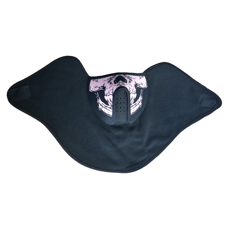 Masque d'Halloween FG-MA-023 à commande vocale, masque de cosplay à lumière froide LED, FG-MA-023