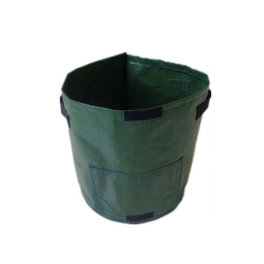 Lot de 2 sacs de plantation de pommes de terre en polyéthylène de 7 gallons, sacs en tissu tissé, pots de culture, sacs de plantation de légumes, sacs de culture, fournitures de jardinage agricole, vert, noir, orange, jaune