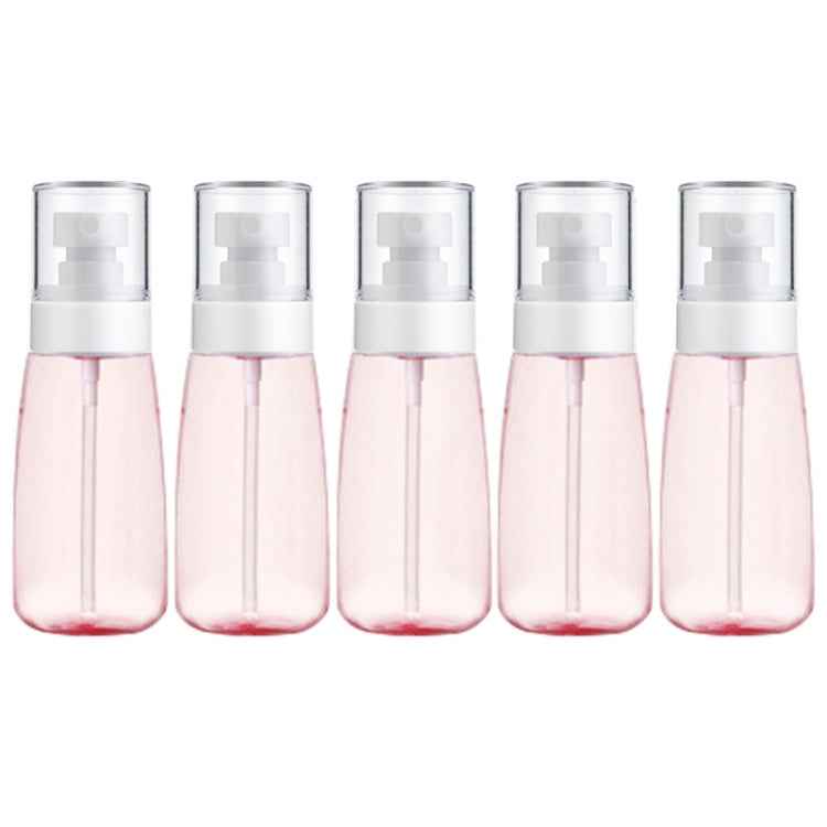 10 PCS Portable Refillable Plastic Fine Mist Perfume Spray Bottle Transparent Empty Spray Sprayer Bottle, 60ml