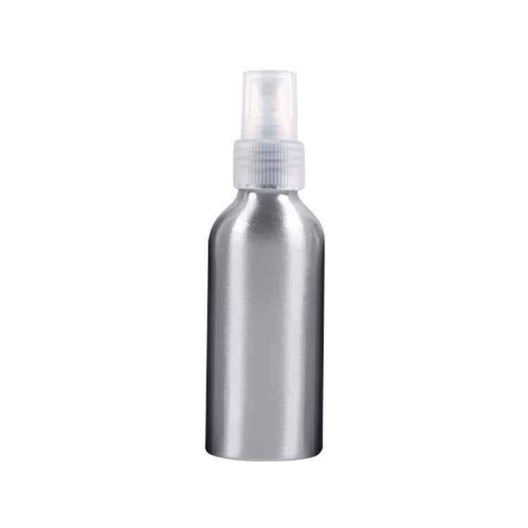 Refillable Glass Fine Mist Atomizers Aluminum Bottle, 100ml