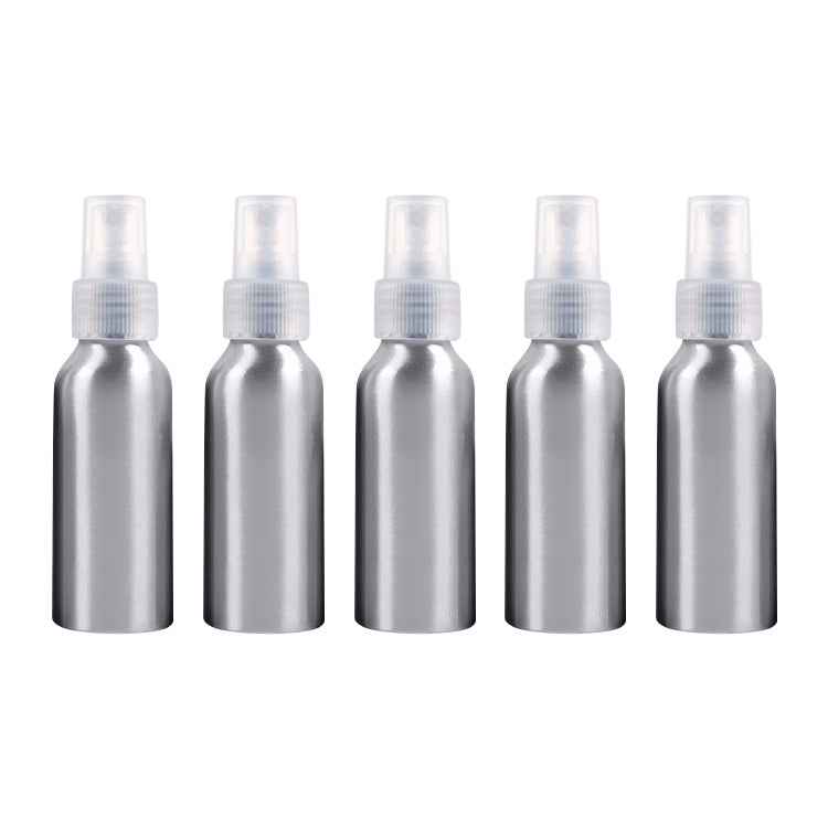 Refillable Glass Fine Mist Atomizers Aluminum Bottle, 100ml