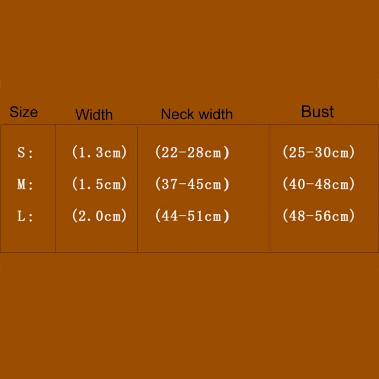 Microfiber Glasses Style Breathable Dog Chest Strap, Size: L, Size: L