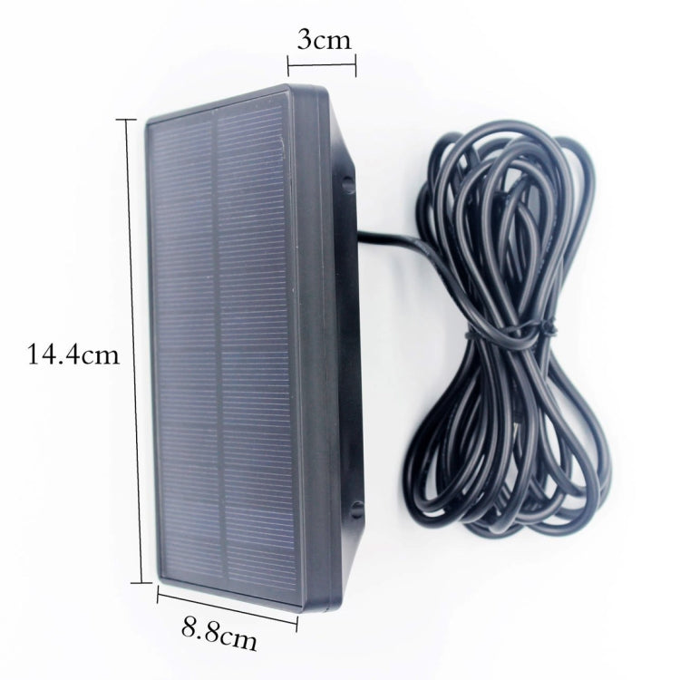 1500mAh Solar Panel Charger Waterproof Battery for Hunting Game Trail Cameras, 1500mAh