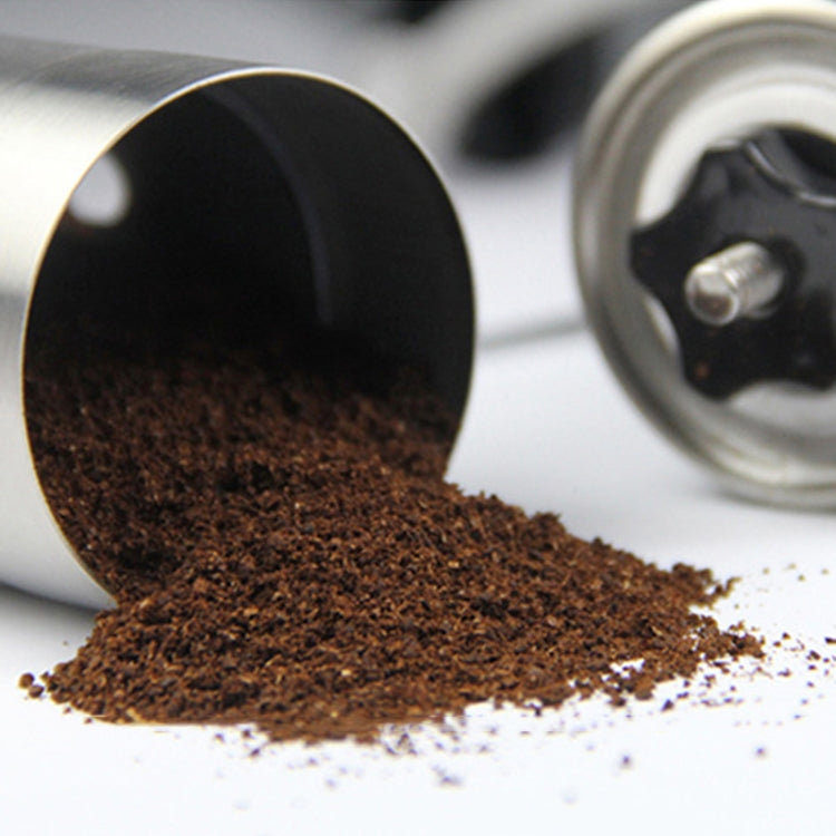 Portable Conical Burr Mill Manual Stainless Steel Bean Pepper Hand Crank Coffee Grinder, Gift Box Package, Coffee Bean Grinder