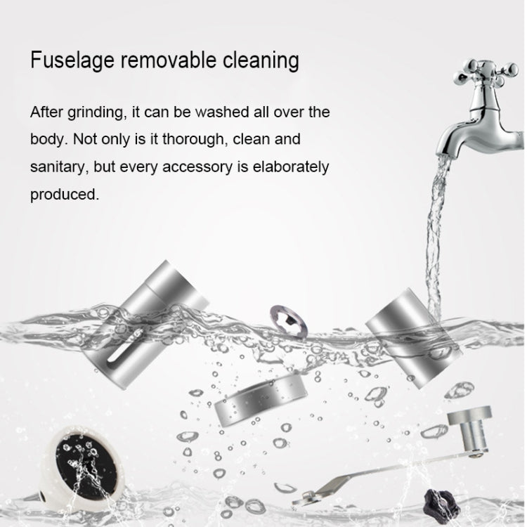 Portable Conical Burr Mill Manual Stainless Steel Bean Pepper Hand Crank Coffee Grinder, Gift Box Package, Coffee Bean Grinder