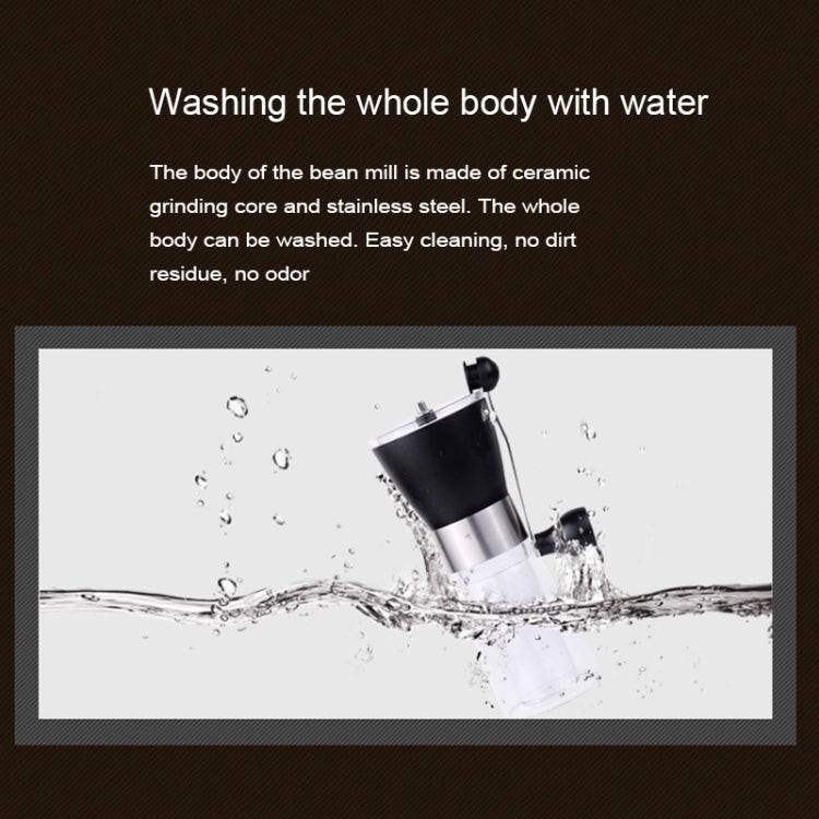 Portable Conical Burr Mill Manual Spice Herbs Hand Grinding Machine Coffee Grinder, Capacity: 36g, Portable Conical