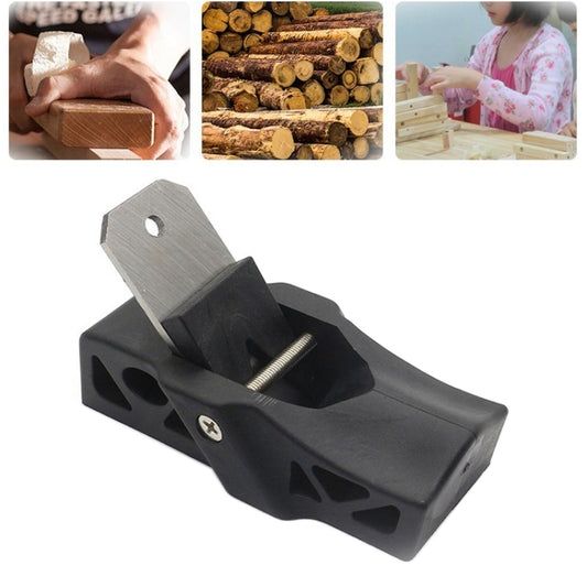 Mini raboteuse à bois en plastique avec manche de 108 mm