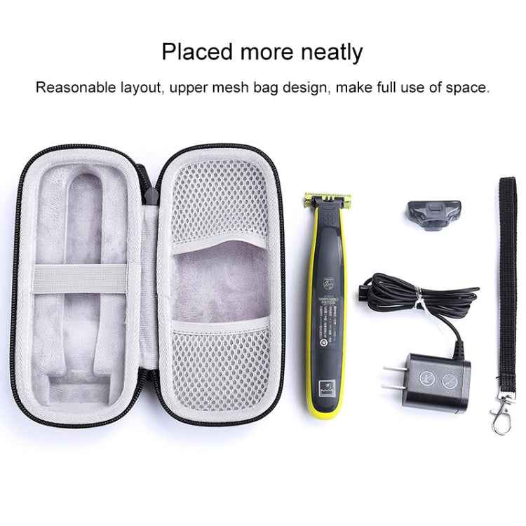 Portable EVA Shockproof Bag Shaver Storage Bag Box with Rope for Philips OneBlade, For Philips OneBlade