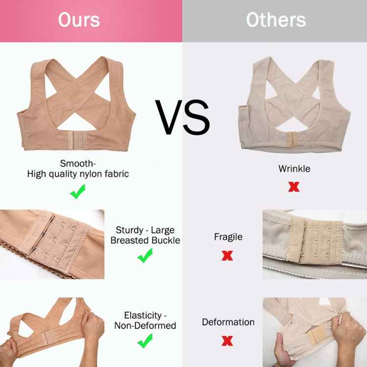 Women Ultrathin Kyphosis Correction Shoulder Support Tight-fitting Orthopedic Belt, Size:XL, XL