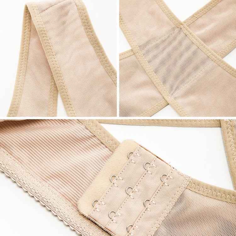 Women Ultrathin Kyphosis Correction Shoulder Support Tight-fitting Orthopedic Belt, Size:XXL