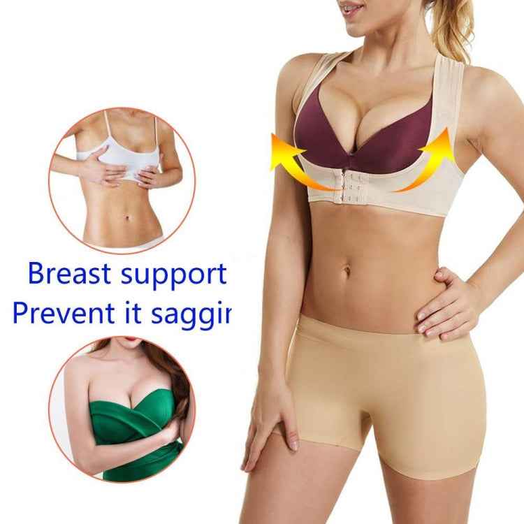 Women Ultrathin Kyphosis Correction Shoulder Support Tight-fitting Orthopedic Belt, Size:XXL