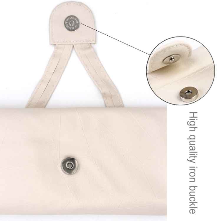 24 in 1 High-grade Beige Beauty Makeup Brushes Tools Kit, Size: 25.4*52.6cm, Beige