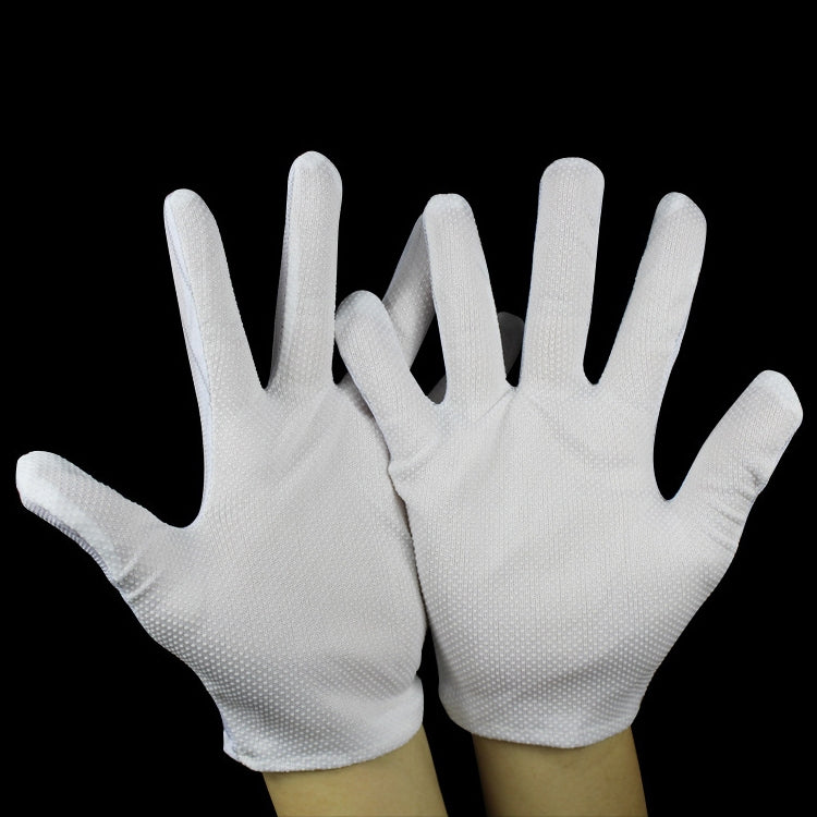 10 Pairs Anti-static Striped Dispensing Gloves, Size:Free Size, Dispensing Gloves