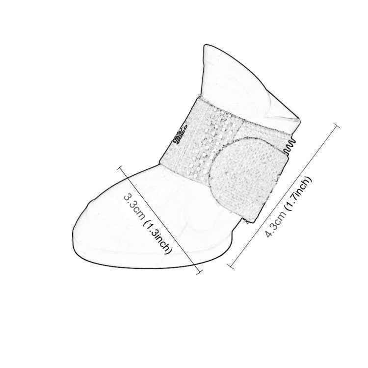 Lovely Pet Dog Shoes Puppy Candy Color Rubber Boots Waterproof Rain Shoes, S, Size: 4.3 x 3.3cm, Size: S 4.3 x 3.3cm S, Size: 4.3 x 3.3cm, Size: S 4.3 x 3.3cm
