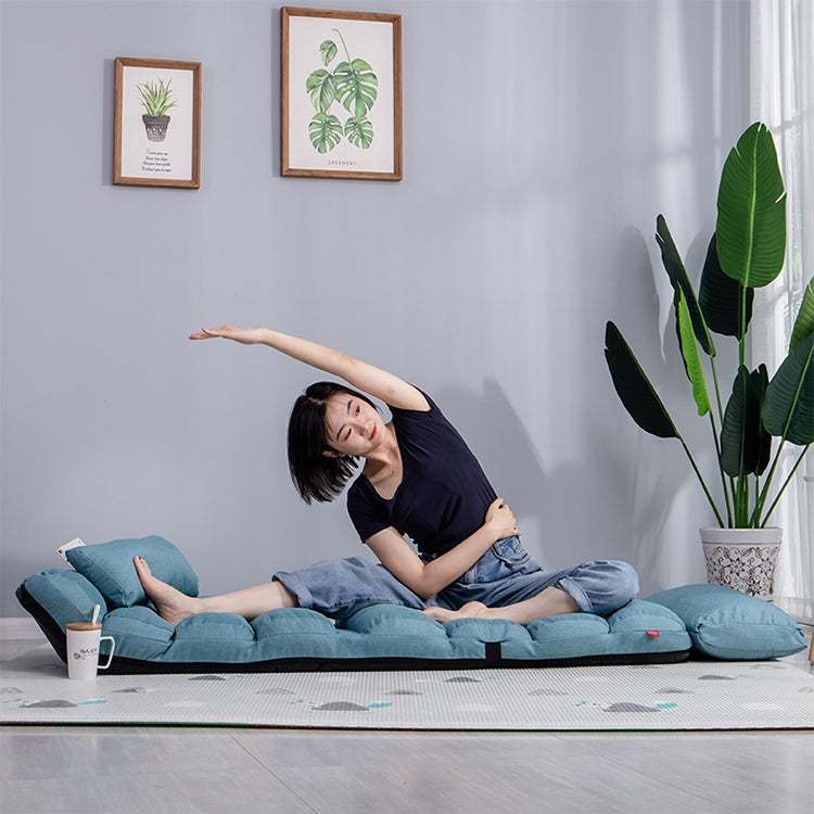 C1 Sofá Lazy Tatami Plegable Individual Reclinable Ventanal Silla de Piso Creativa de Ocio, Tamaño: 205x56x20cm, 205x56x20cm (Rojo), 205x56x20cm (Morado), 205x56x20cm (Azul Lago), 205x56x20cm (Caqui), 205x56x20cm (Verde), 205x56x20cm (Café Oscuro)...