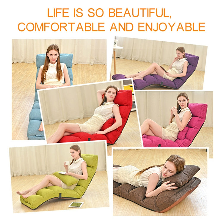 C1 Sofá Lazy Tatami Plegable Individual Reclinable Ventanal Silla de Piso Creativa de Ocio, Tamaño: 205x56x20cm, 205x56x20cm (Rojo), 205x56x20cm (Morado), 205x56x20cm (Azul Lago), 205x56x20cm (Caqui), 205x56x20cm (Verde), 205x56x20cm (Café Oscuro)...