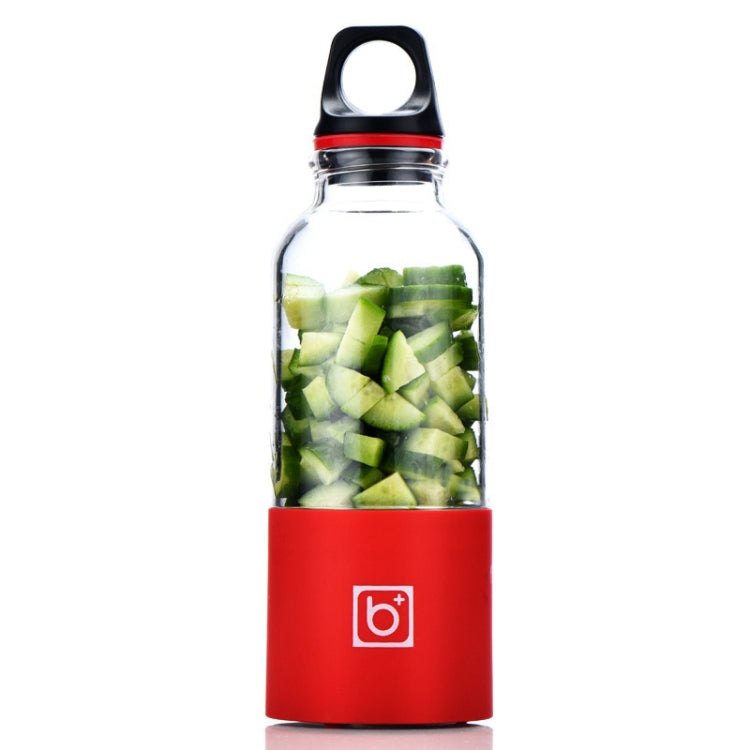Mini presse-agrumes électrique portable Bingo 500 ml, rechargeable par USB, 22 000 tours par minute, 2 lames rouges, 2 lames roses, 2 lames vertes, 2 lames bleues et 2 lames violettes.