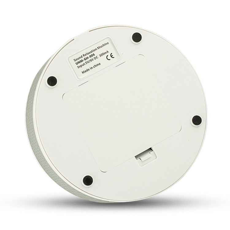 White Noise Machine Sleep Aid Device Improves Sleeping with Nine Timed Music