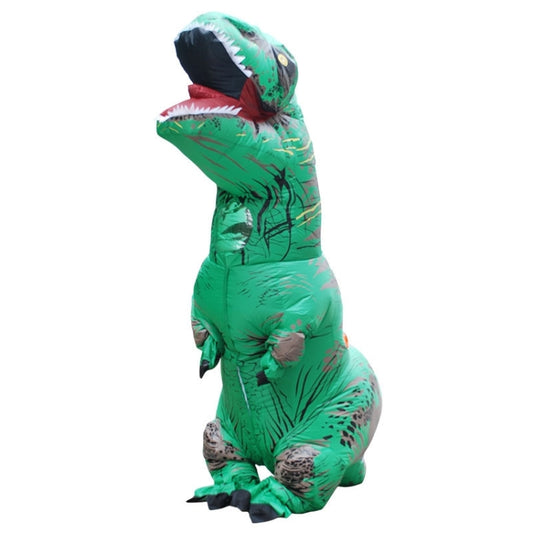 Disfraz inflable de dinosaurio para adultos, disfraz de dragón inflable para Halloween, disfraz de carnaval para mujeres y hombres.
