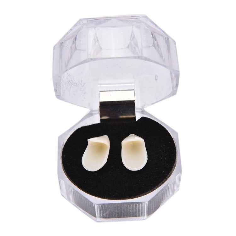 1 Pair 13mm Halloween Party Dentures Props Vampire Zombie Devil Fangs Teeth
