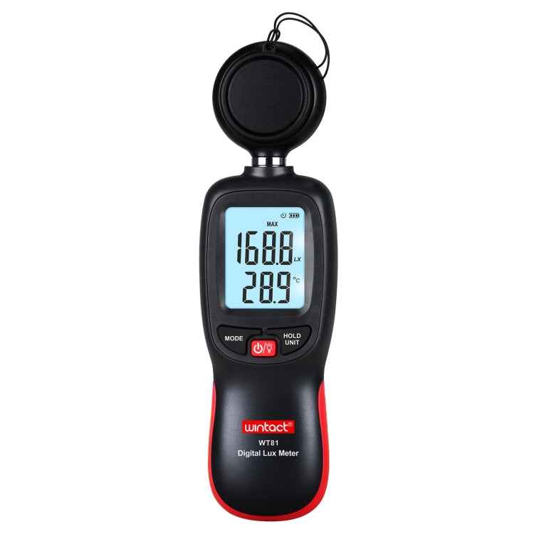 Wintact WT81 Digital Light Lux Meter for Factory / School / House Various Occasion, Range: 0-200,000 Lux