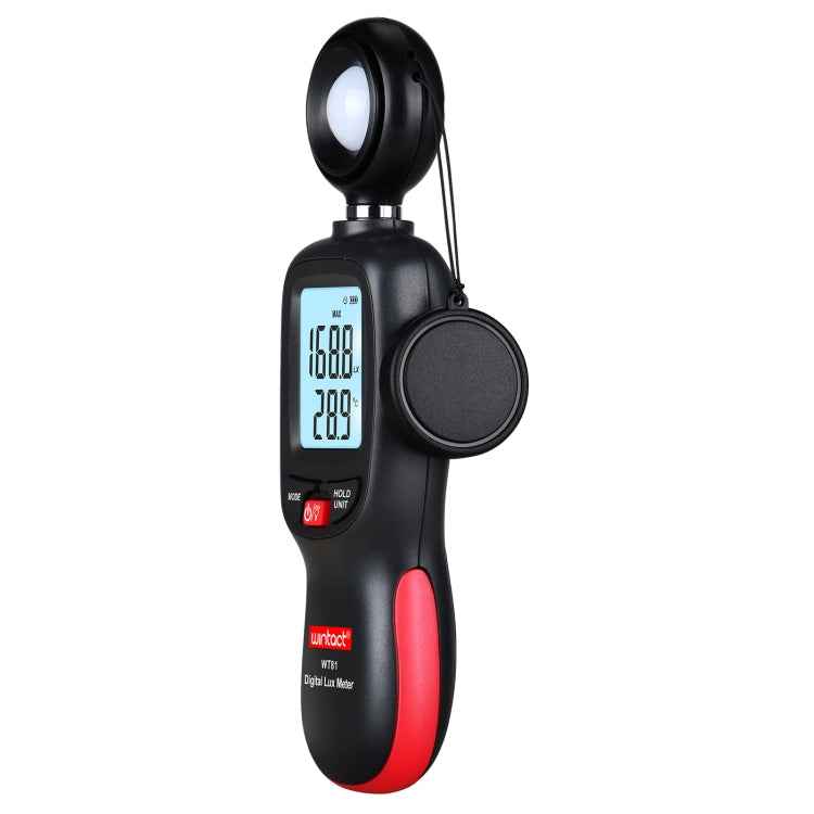 Wintact WT81 Digital Light Lux Meter for Factory / School / House Various Occasion, Range: 0-200,000 Lux