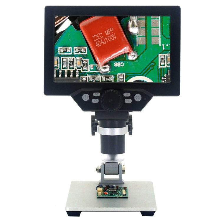 G1200 7 inch LCD Screen 1200X Portable Electronic Digital Desktop Stand Microscope, UK Plug, No Battery UK Plug, No Battery US Plug, No Battery AU Plug, No Battery EU Plug