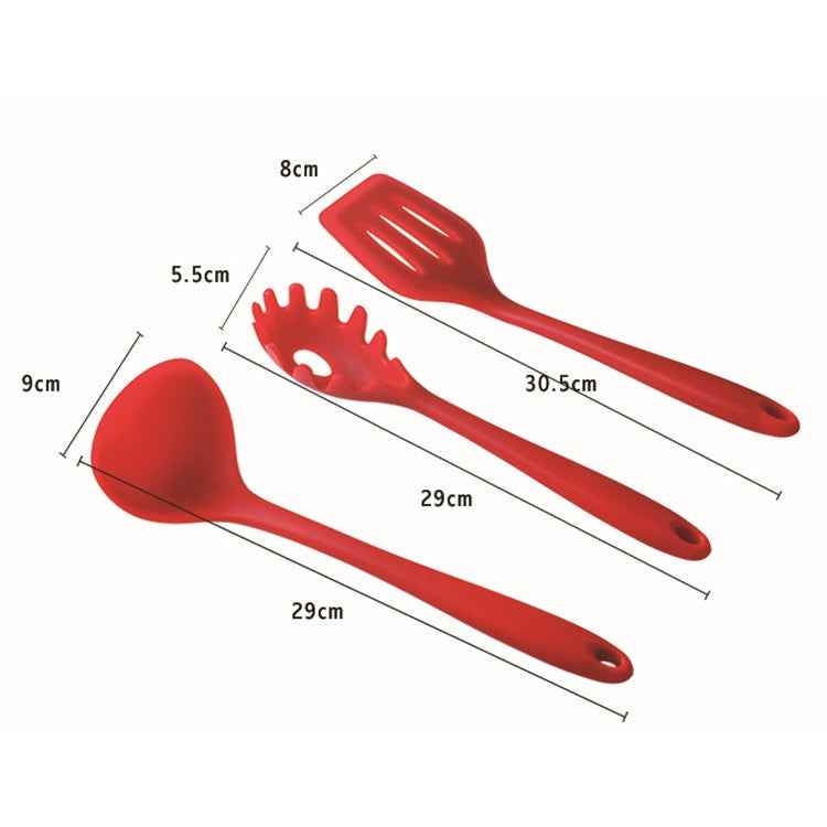 kn7050 10 in 1 Silicone Kitchen Tool Set
