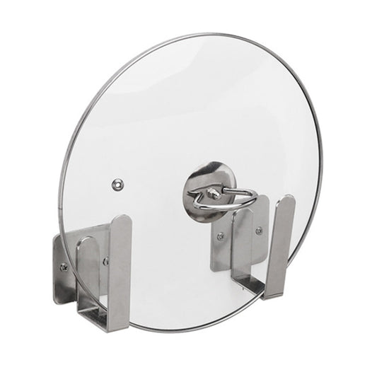 Support mural de cuisine en acier inoxydable 304, support pour couvercle de casserole
