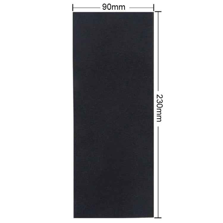 10pcs Grit 2000 Wet And Dry Polishing Grinding Sandpaper,Size: 23 x 9cm, Grit 2000
