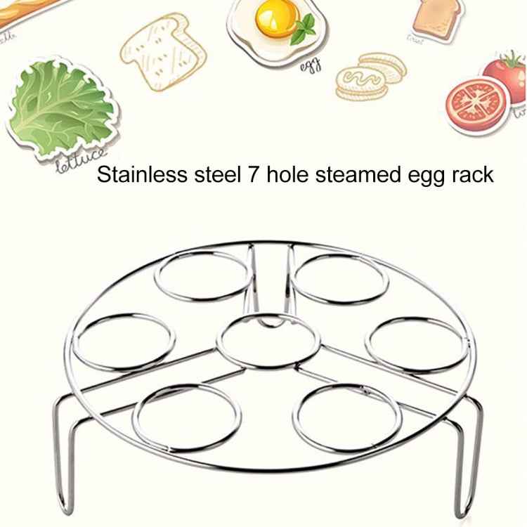 Steamer Rack Basket Egg Vegetable Steaming Trivet for Instant Pot Pressure Cooker, Diameter: 17.5cm, Height: 8cm