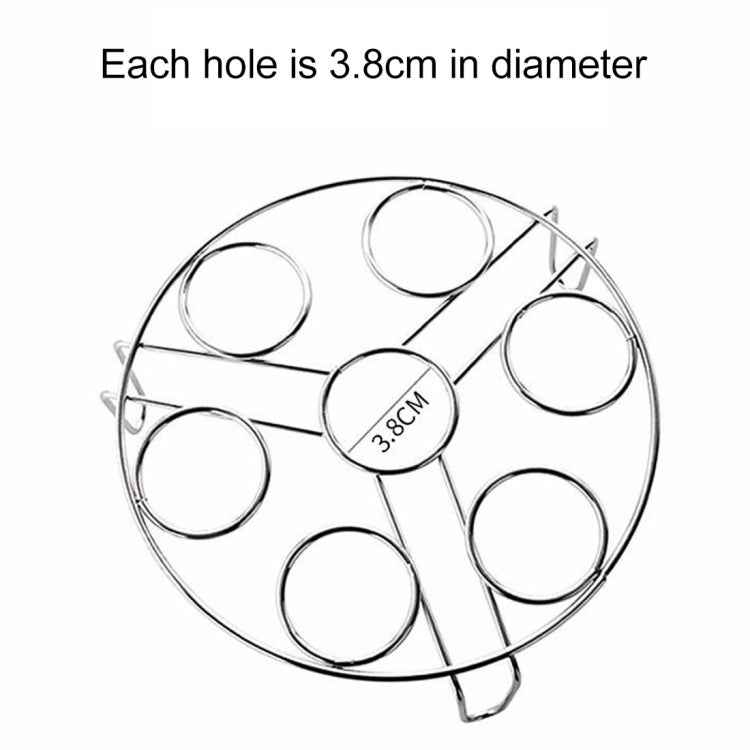 Steamer Rack Basket Egg Vegetable Steaming Trivet for Instant Pot Pressure Cooker, Diameter: 17.5cm, Height: 8cm