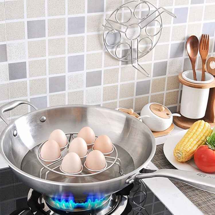 Steamer Rack Basket Egg Vegetable Steaming Trivet for Instant Pot Pressure Cooker, Diameter: 17.5cm, Height: 8cm
