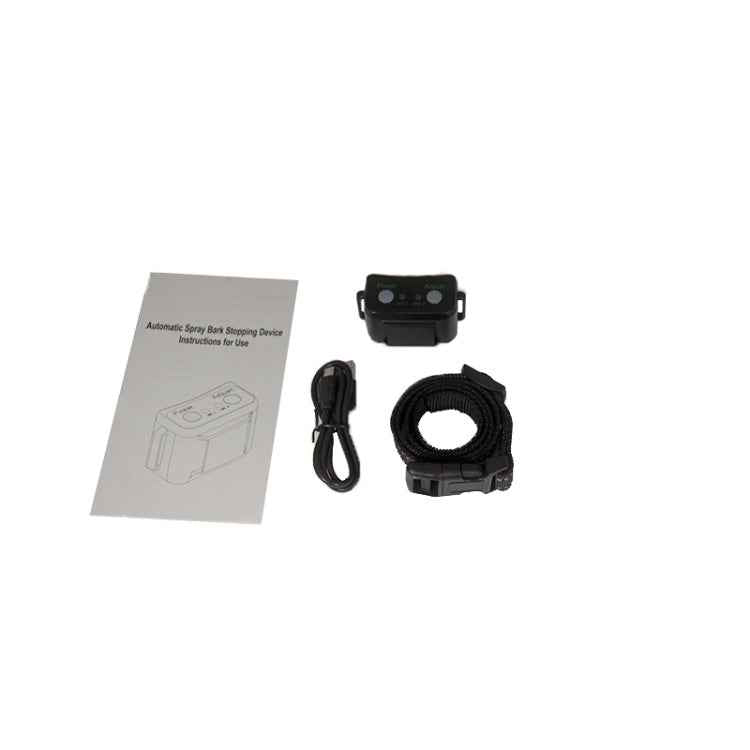 WELLTURN B490 Rechargeable Waterproof Pet Dog Training Automatic Spray Anti Barking Collar