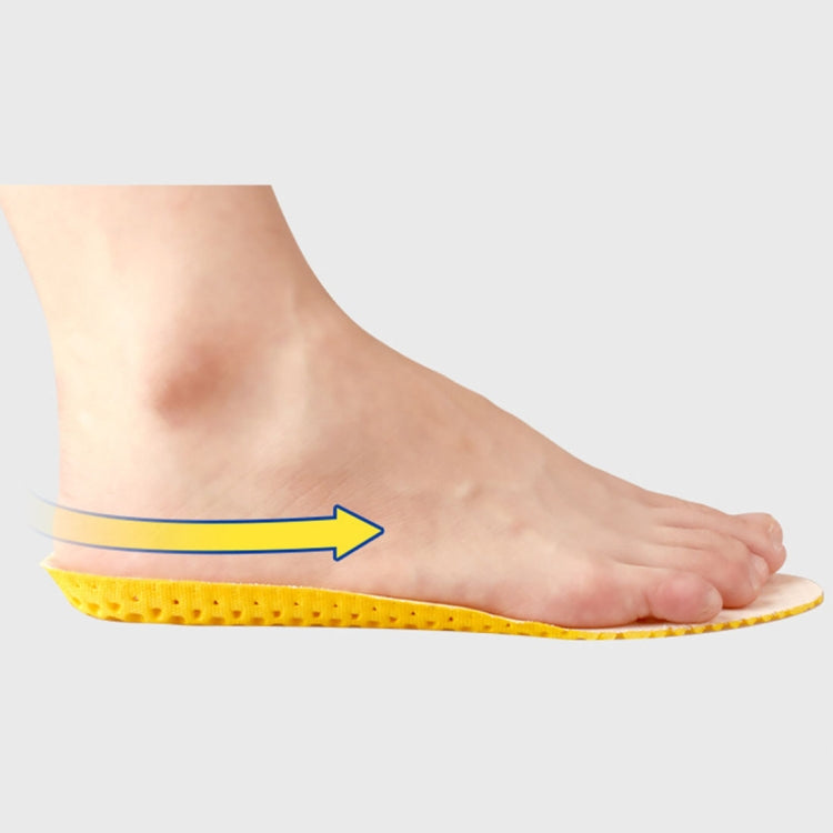 1 Pair Sports Shock Absorption Breathable Soft Thick Sweat Absorbent Insoles for Men / Women, Size: L(41-46 Yards), Size: L(41-46 Yards)