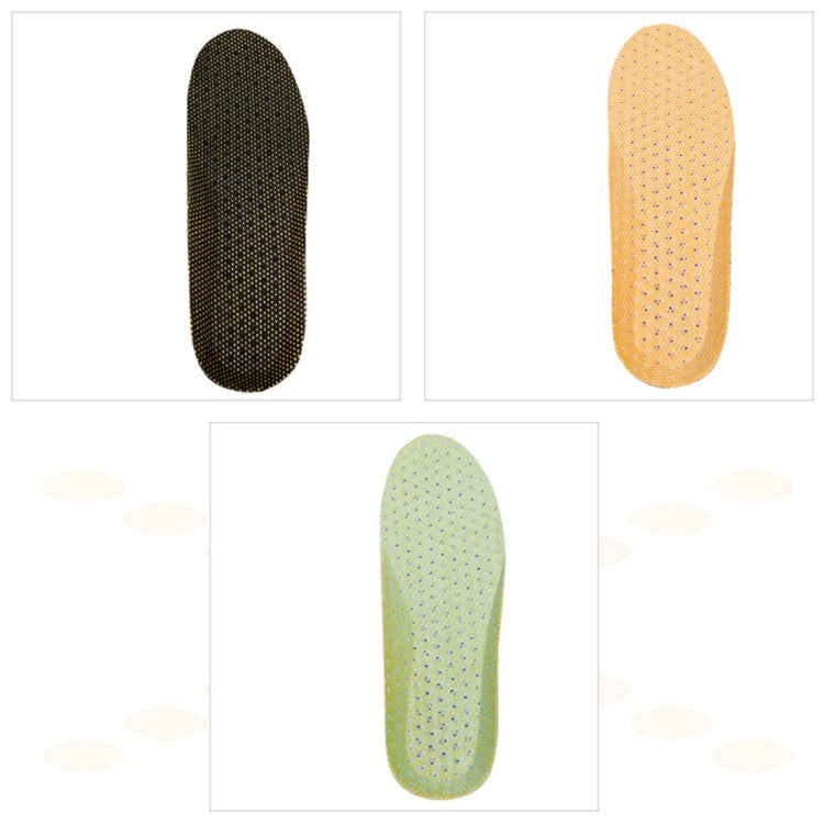 1 Pair Sports Shock Absorption Breathable Soft Thick Sweat Absorbent Insoles for Men / Women, Size: L(41-46 Yards), Size: L(41-46 Yards)