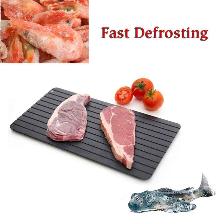 Kitchen Tool Rapid Defrosting Tray Thawing Plate Frozen Food Defrost Without Electricity, Size: 11.6 x 8 inch