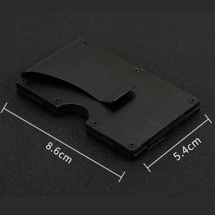 Slim Wallet Money Clip Credit Card Holder, Random Color