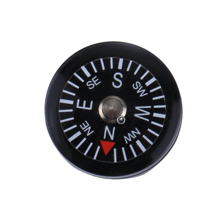 20 PCS 15mm Outdoor Sports Camping Hiking Pointer Guider Plastic Compass Hiker Navigation, Random Color Delivery, 15mm