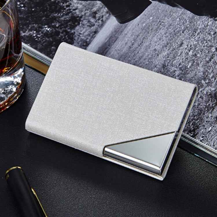 Oracle Bone Texture Business Card Holder Wallet Credit Card ID Case Holder, Random Color