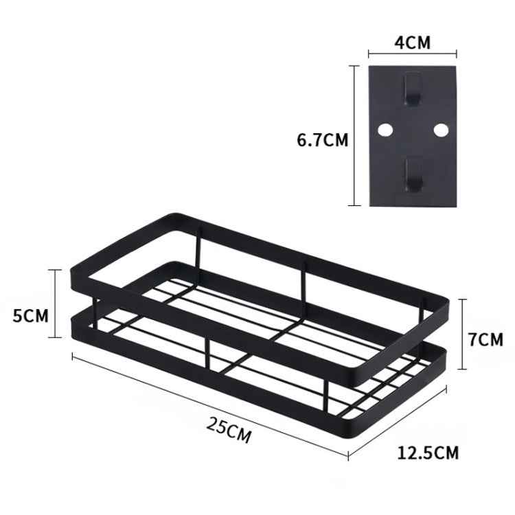 25cm Kitchen Punch-free Wall Mount Seasoning Storage Rack