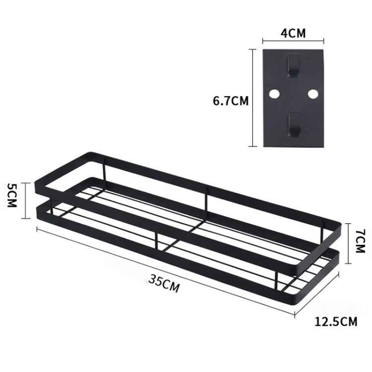 35cm Kitchen Punch-free Wall Mount Seasoning Storage Rack
