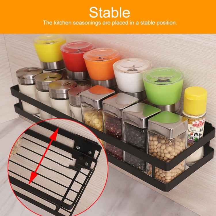 35cm Kitchen Punch-free Wall Mount Seasoning Storage Rack