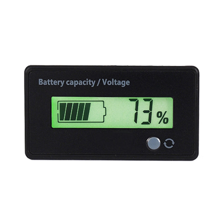 H6133 12V-84V Lead-acid Battery Voltage Tester Percentage Voltmeter Gauge Lithium Battery Status Monitor