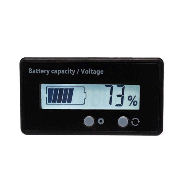 H6133 12V-84V Lead-acid Battery Voltage Tester Percentage Voltmeter Gauge Lithium Battery Status Monitor
