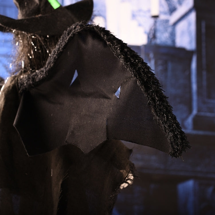 Fantôme volant suspendu, son effrayant et mouvement pour décorations d'Halloween, fantôme suspendu (noir), fantôme suspendu (gris), fantôme suspendu (blanc)