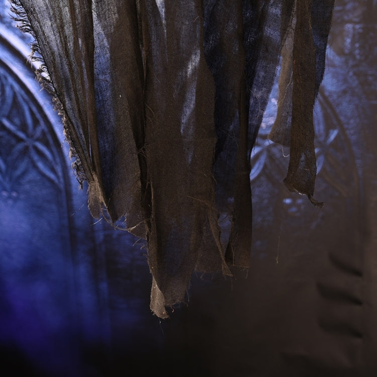 Fantôme volant suspendu, son effrayant et mouvement pour décorations d'Halloween, fantôme suspendu (noir), fantôme suspendu (gris), fantôme suspendu (blanc)